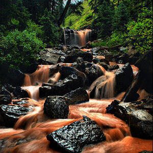 Red Falls By Jerryhazard